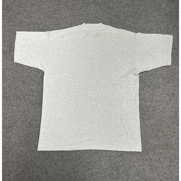 Vintage Silhouette San Antonio Heather Gray Wolf Graphic T-Shirt Mens Size Large - Picture 7 of 7